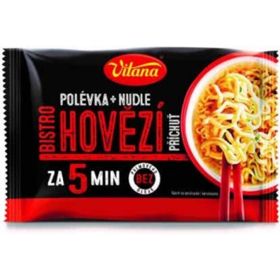 Vitana Bistro Instantní nudlová polévka s hovězí příchutí 66g – Hledejceny.cz
