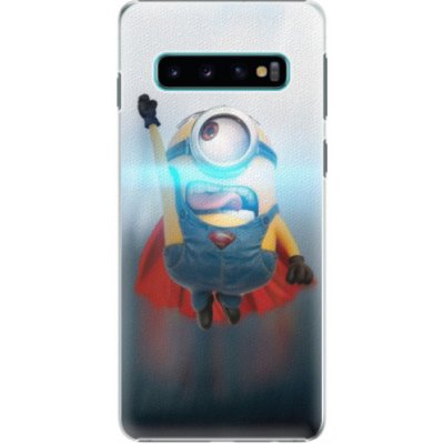 Pouzdro iSaprio Mimoň Superman 02 Samsung Galaxy S10 – Zboží Mobilmania