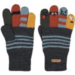 Barts rukavice Puppeteer Gloves Dark Heather – Zboží Mobilmania
