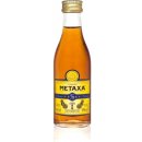 Metaxa 5* 38% 0,05 l (holá láhev)