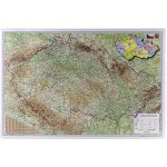 Podložka na stůl karton s mapou České republiky - Kartografie Praha – Zboží Mobilmania