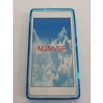 Pouzdro ForCell Lux S Sony Xperia M35h/SP modré – Zboží Mobilmania