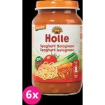 HOLLE Bio Boloňské špagety masozeleninový příkrm 6 x 220 g – Zbozi.Blesk.cz