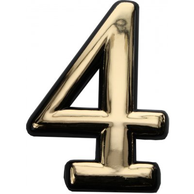 Domovní číslo popisné plast č. 4 - 24051 – Hledejceny.cz