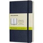 Moleskine Zápisník měkké desky A6 čistý modrý – Zboží Živě