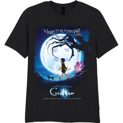 Tričko Koralína Coraline Moon Poster – Sleviste.cz