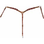 Pool's Poprsník westernový Braided Leather Decorations cognac – Zboží Dáma