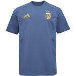 adidas Afa Tiro Travel Tee modrá zlatá – Sleviste.cz
