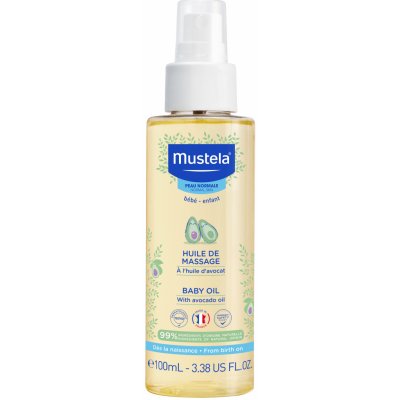 Mustela Masážní olej 100 ml – Hledejceny.cz