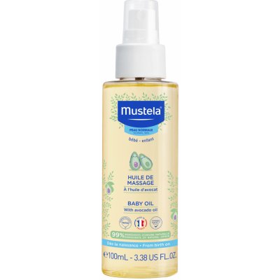 Mustela Masážní olej 100 ml – Zboží Mobilmania