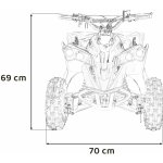 Ramiz RENEGADE HIPERFECT 49CC Žlutá motorová čtyřkolka | Zboží Auto