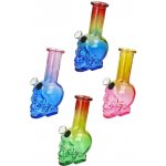 Super Heroes Skleněný bong Transparent Skull 15cm – Sleviste.cz