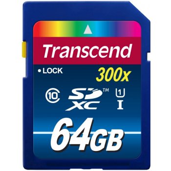 Transcend SDXC 64 GB UHS-I Premium TS64GSDU1