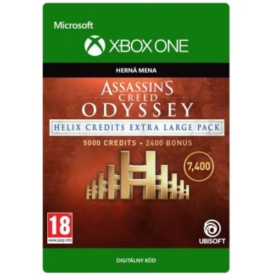 Assassin's Creed Odyssey: Helix Extra Large Pack 7400 Credits – Hledejceny.cz