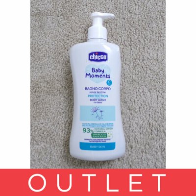 CHICCO Šampon na tělo s dávkovačem Baby Moments Protection 93 % přírodních složek 500 ml – Sleviste.cz