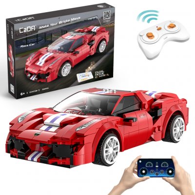 IQ models Programovatelná RC stavebnice sporťáku RED RACE CAR - 306 dílků- RC_309746 RTR 1:10 – Hledejceny.cz