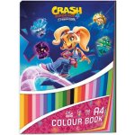 Barevný papír blok A4 Coco Bandicoot – Zboží Dáma