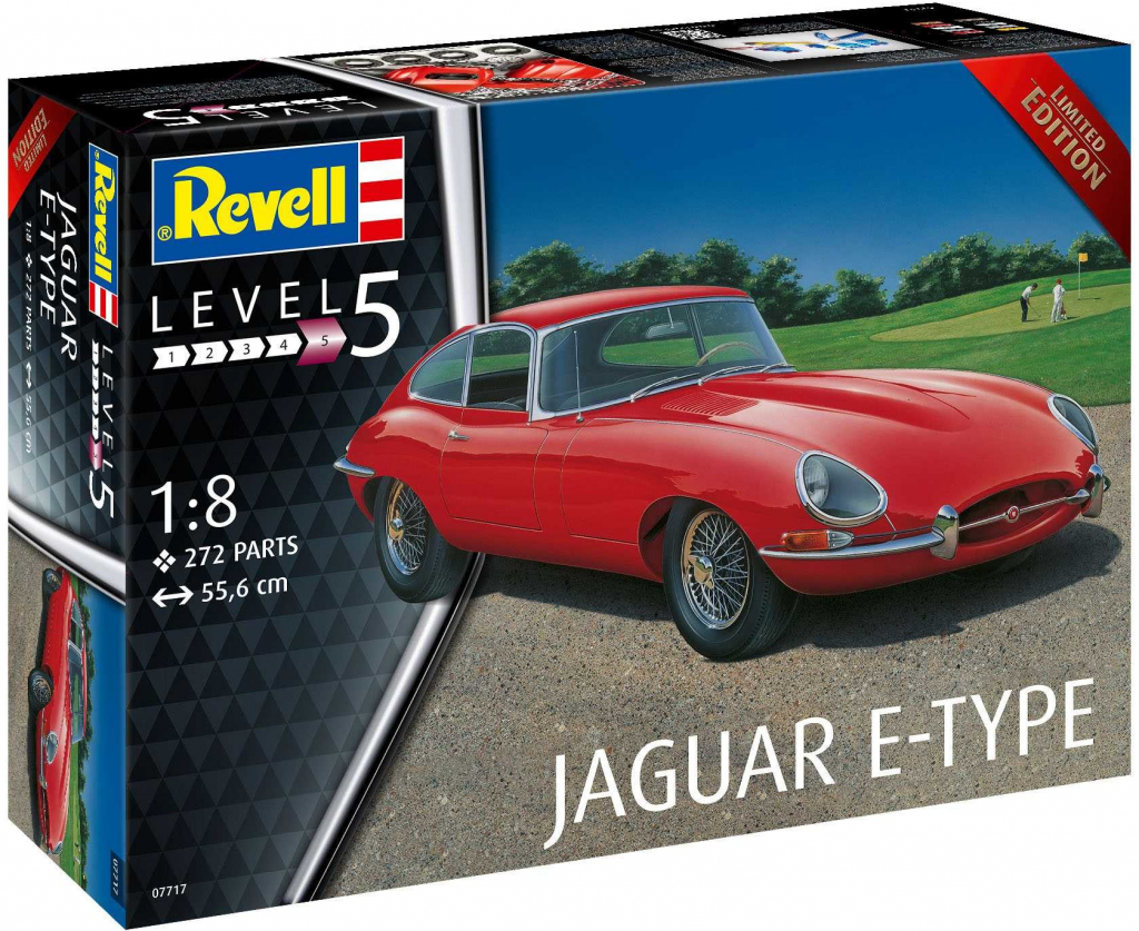 Revell Jaguar E Type 1:8