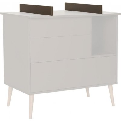 Quax Cocoon nástavba na přebalovací pult tmavě hnědá 70 x 50 cm – Hledejceny.cz