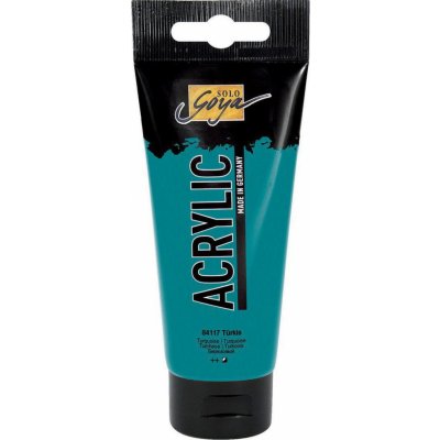 Akrylová barva umělecká SOLO GOYA 100 ml v tubě tyrkysová – Zboží Dáma
