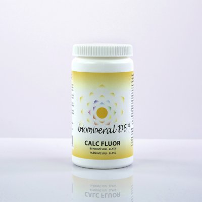 Biomineral CALC FLUOR zlatá 180 tablet/90 g tkáňová sůl – Hledejceny.cz