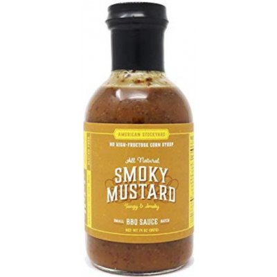 American Stockyard BBQ grilovací omáčka Smoky Mustard 350 ml