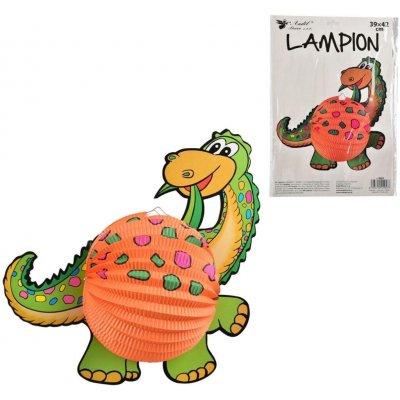 Lampion dino 39 x 42 cm – Zboží Dáma