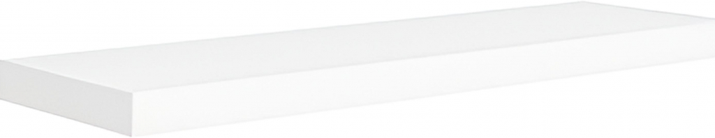 Lex Nástěnná police 80 x 23,5 cm bílá