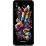 Mobiwear Glossy - Xiaomi Redmi 9A / 9AT - G011G Kytice s pírkem – Zboží Živě