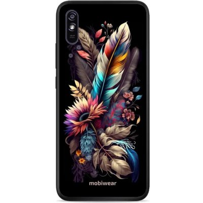 Mobiwear Glossy - Xiaomi Redmi 9A / 9AT - G011G Kytice s pírkem – Zboží Živě
