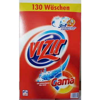 Vizir XXXL pack prací prášek pro praní bílého i barevného prádla 8,45 kg 130 PD
