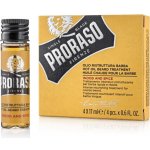 Proraso Wood and Spice zahřívací olej na plnovous 4 x 17 ml – Zboží Mobilmania