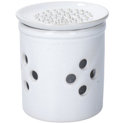 Idilica Kameninová dóza na česnek se struhadlem, 10 cm – Sleviste.cz