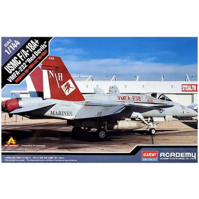 Hornet Academy McDonnell F/A-18A+ VMFA-232 USMC Devils červená 1:144 – Zboží Dáma
