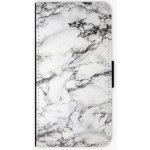 Pouzdro iSaprio White Marble 01 - iPhone 5/5S/SE – Zboží Mobilmania