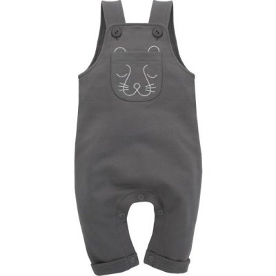 Dupačky Pinokio Slow Life Dungarees Graphite – Zboží Mobilmania