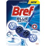 Bref Blue Aktiv WC blok závěsný 51 g Chlorine – Hledejceny.cz