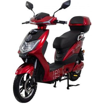 Racceway® E-FICHTL®, červený-lesklý, bez baterie Bez Nabíječky - odpovídající Nabíječku mám Baterie Lithiová 48V 45Ah, F + 25.900 Kč – Zboží Mobilmania