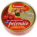 Sokra Pečenáče v rajčatové omáčce 240 g – Zboží Dáma