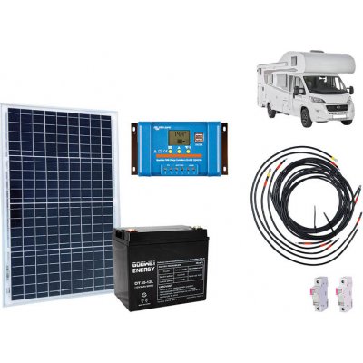 Victron Energy Solární sestava 45Wp baterie Goowei Energy 35Ah – Hledejceny.cz