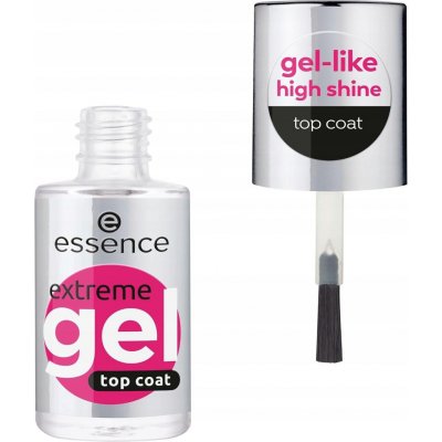 Essence Extreme Gel krycí lak na nehty 01 Gloss to Go 8 ml – Sleviste.cz
