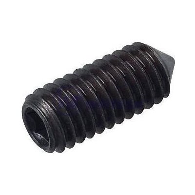 DIN 914 20x100 Šroub stavěcí s vnitřím šestihranem a hrotem, bez povrchové úpravy – Zboží Mobilmania