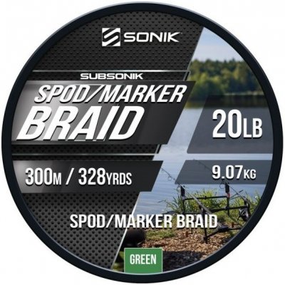 Sonik Šňůra Spod Marker Braid 300m 0,18mm 9,07kg