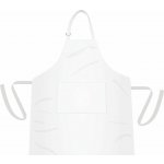 G.Gastro 5 ks Bistro zástěra Bílá Š x V 67x84 cm D9783198 – Hledejceny.cz