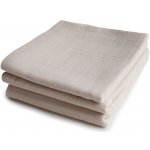 Mushie mušelínové plienky z organické bavlny 3 ks – Zboží Mobilmania