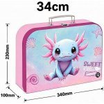 Oxybag Kufřík lamino Axolotl 34 cm – Zboží Dáma