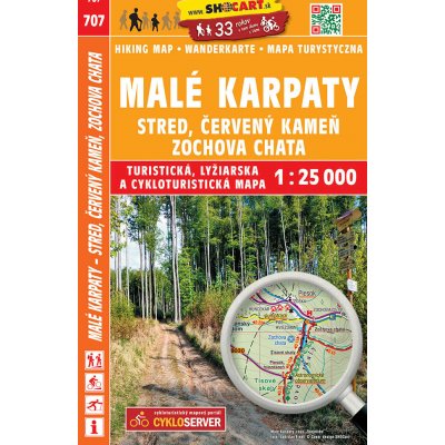 Malé Karpaty, Stred, Červený Kameň 1:25 000 - SHOCart – Hledejceny.cz