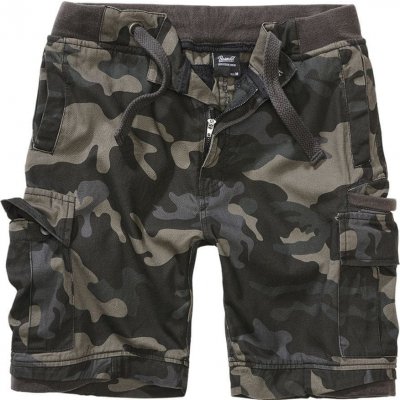 Brandit kraťasy Packham Vintage shorts Darkcamo – Zboží Mobilmania