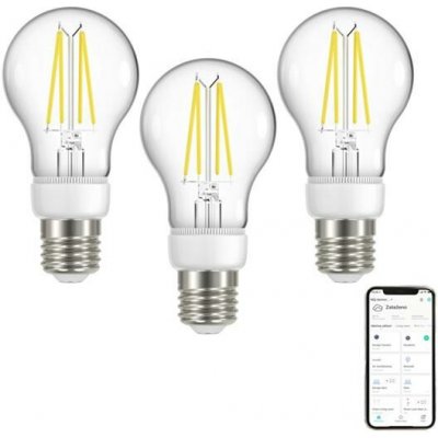 Immax Smart LED žárovka filamentová E27 7W NEO 07713C WiFi Tuya sada 3ks – Hledejceny.cz
