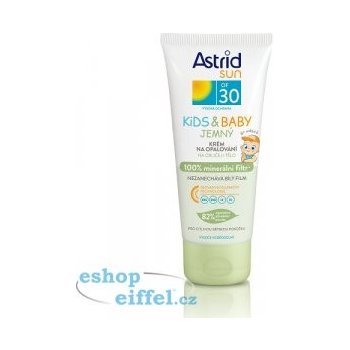 Astrid Sun Kids & Baby jemný krém na opalování SPF30 100 ml